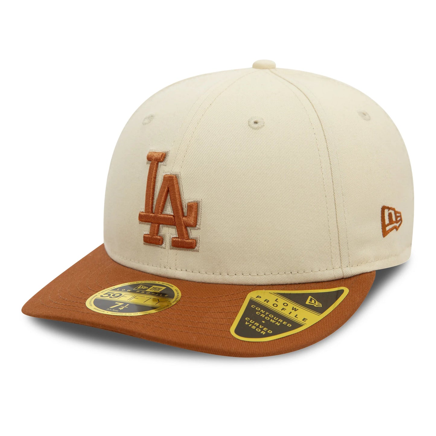 Los Angeles Dodgers 59FIFTY Low Profile Seasonal World Series Cream Cap
