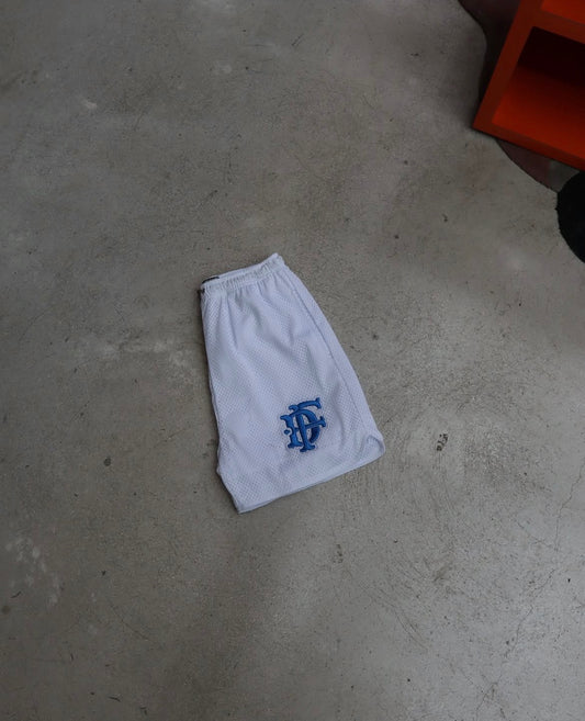 Blue White Short