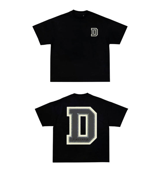 Patch Gray D Tee