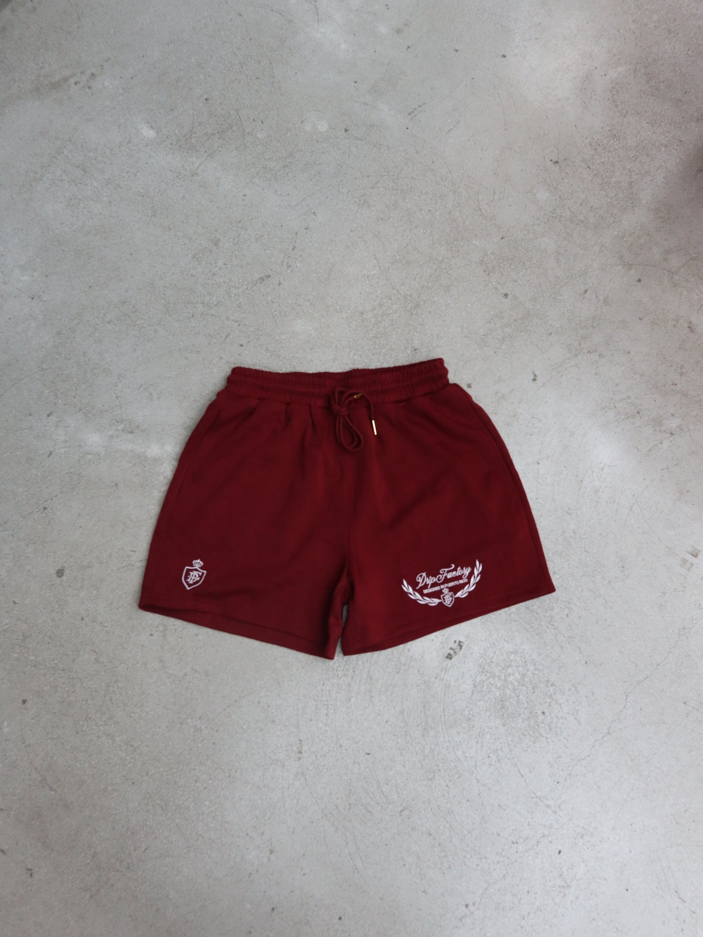 Golf Burgundy Short
