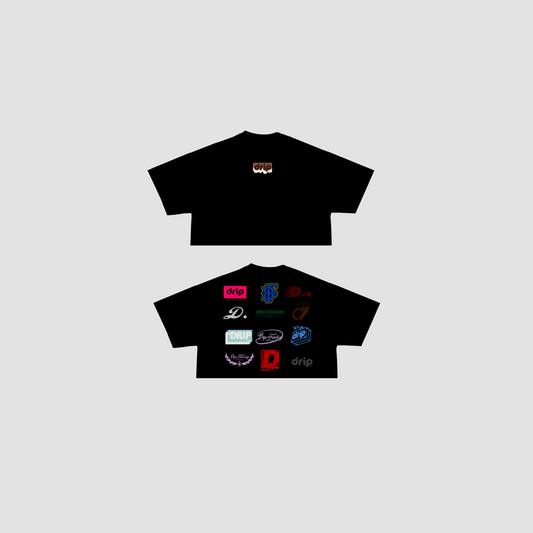 DRIP Logo's Crop Top