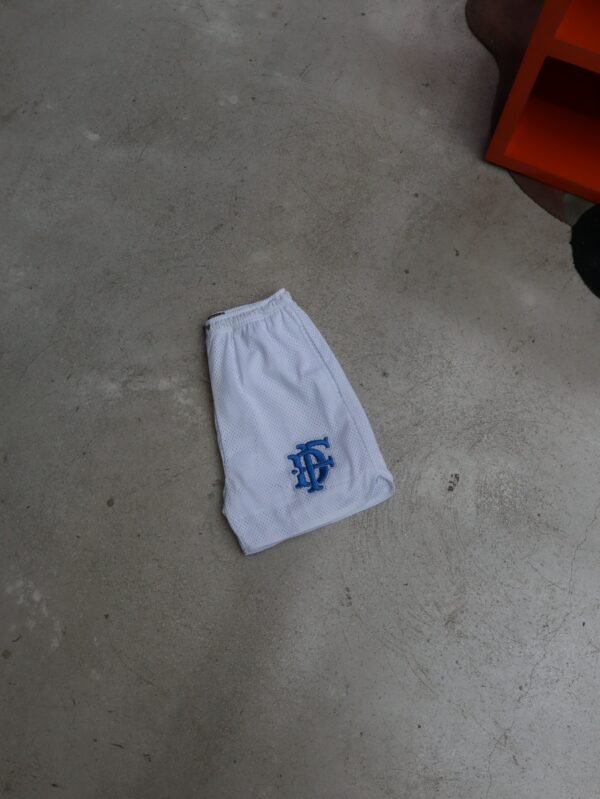 Blue White Short