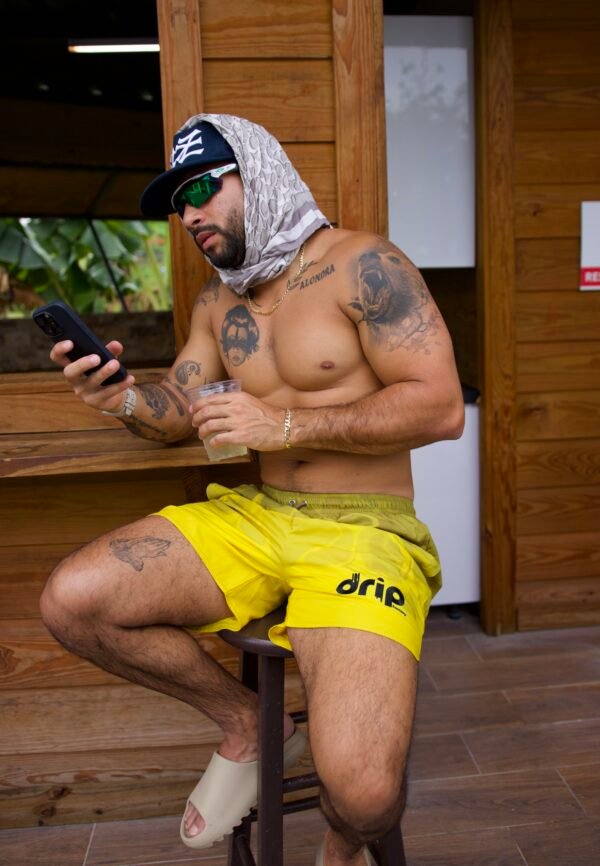Swimwear Short Yellow